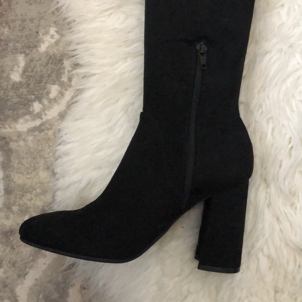 UNISA 3.5” Heel Black Over the Knee Boots - Picture 10 of 16